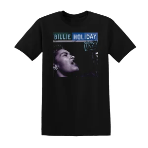 Billie Holiday - Ken Burns Jazz Definitive Billie Holiday Album Cover T-Shirt