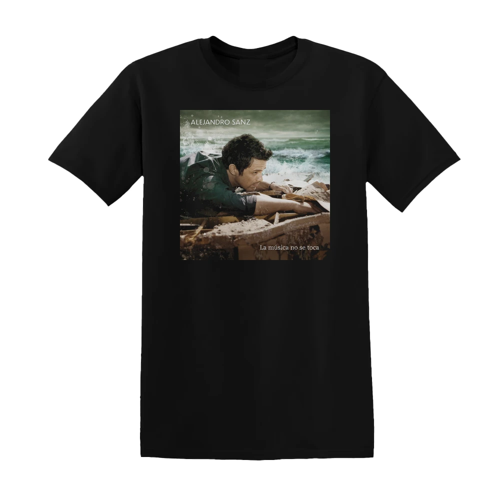 Alejandro Sanz - La Msica No Se Toca Album Cover T-Shirt