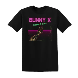 Bunny X - Lasers And Lace Album Cover T-Shirt