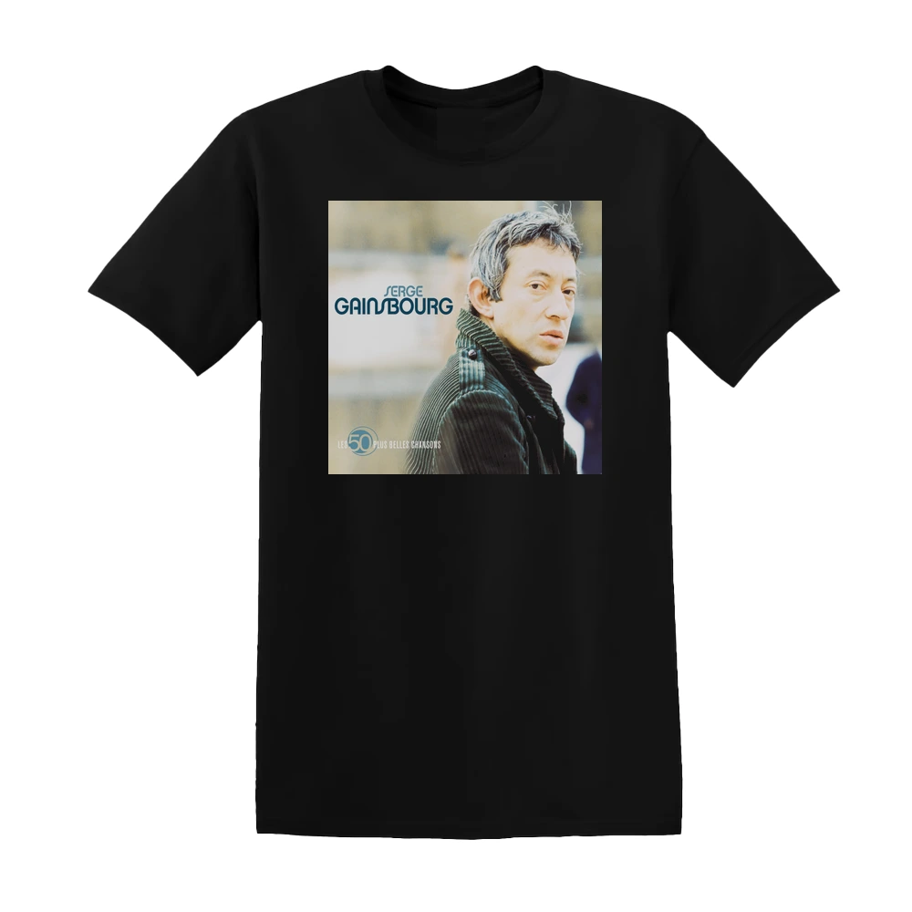 Serge Gainsbourg - Les 50 Plus Belles Chansons Album Cover T-Shirt