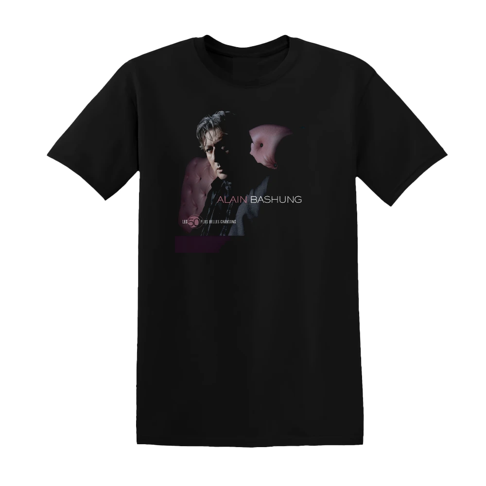 Alain Bashung - Les 50 Plus Belles Chansons Album Cover T-Shirt