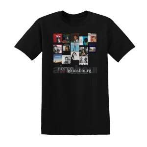 Serge Gainsbourg - Lessentiel Des Albums Studio  1958 1987 Album Cover T-Shirt