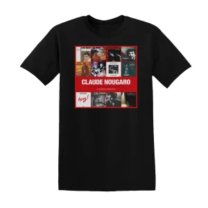 Claude Nougaro - Lessentiel Des Albums Studio 1962 1985 Album Cover T-Shirt