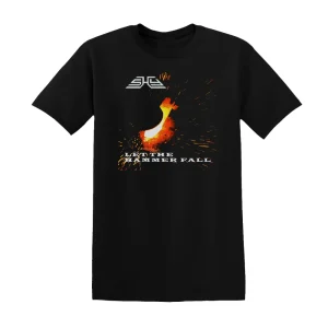 Shy - Let The Hammer Fall Album Cover T-Shirt