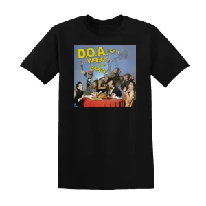 D.O.A. - Lets Wreck The Party Album Cover T-Shirt
