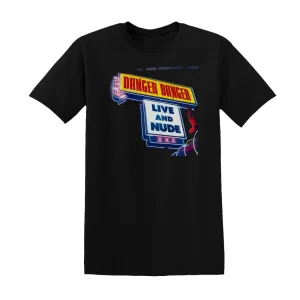 Danger Danger - Live And Nude Album Cover T-Shirt