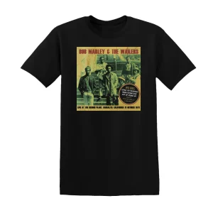 Bob Marley & The Wailers - Live At Record Plant Studios Sausalito Ca Album Cover T-Shirt
