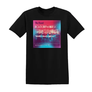 The Band - Live At The Academy Of Music 1971 Album Cover T-Shirt