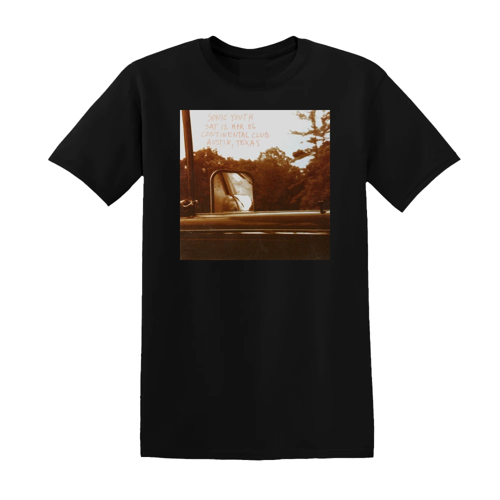 Sonic Youth - Live At The Continental Club Album Cover T-Shirt