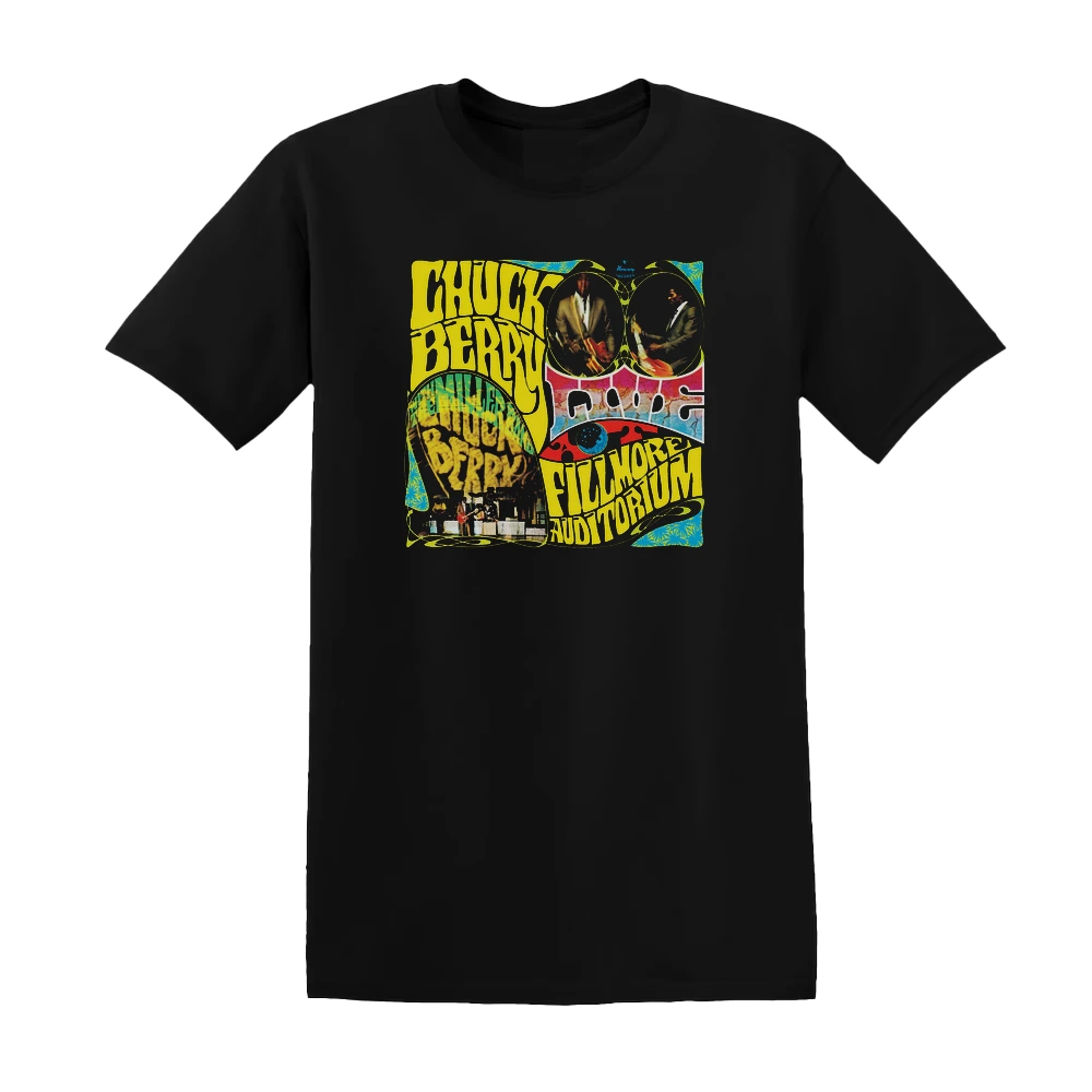 Chuck Berry - Live At The Fillmore Auditorium Album Cover T-Shirt