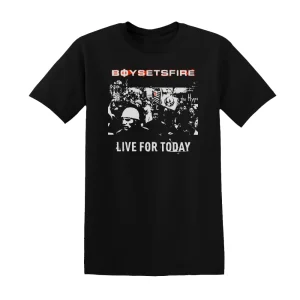boysetsfire - Live For Today Album Cover T-Shirt