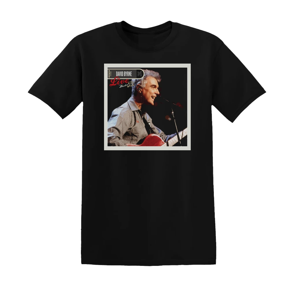 David Byrne - Live From Austin Texas 1 Album Cover T-Shirt