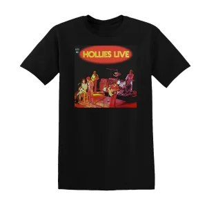 The Hollies - Live Hits Album Cover T-Shirt