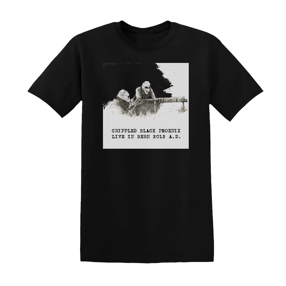Crippled Black Phoenix - Live In Bern 2012 Ad Album Cover T-Shirt