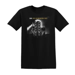 CAN - Live In Brighton 1975 Album Cover T-Shirt