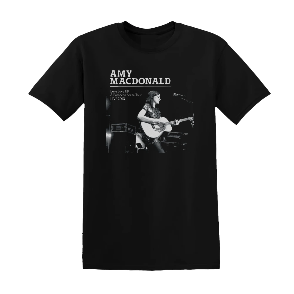 Amy Macdonald - Love Love Uk European Tour Live 2010 Album Cover T-Shirt