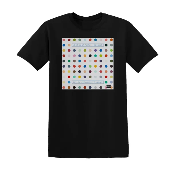 30 Seconds to Mars - Love Lust Faith Dreams 2 Album Cover T-Shirt