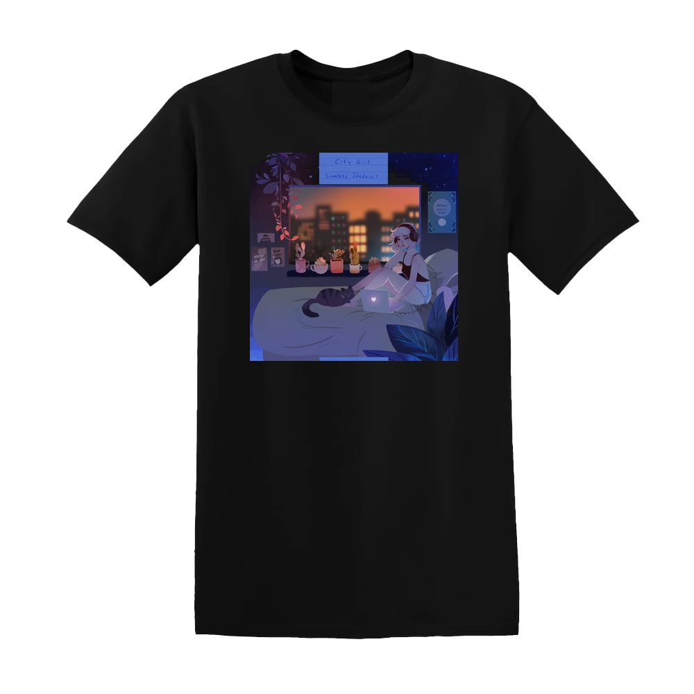 City Girl - Loveless Shadows Ep Album Cover T-Shirt