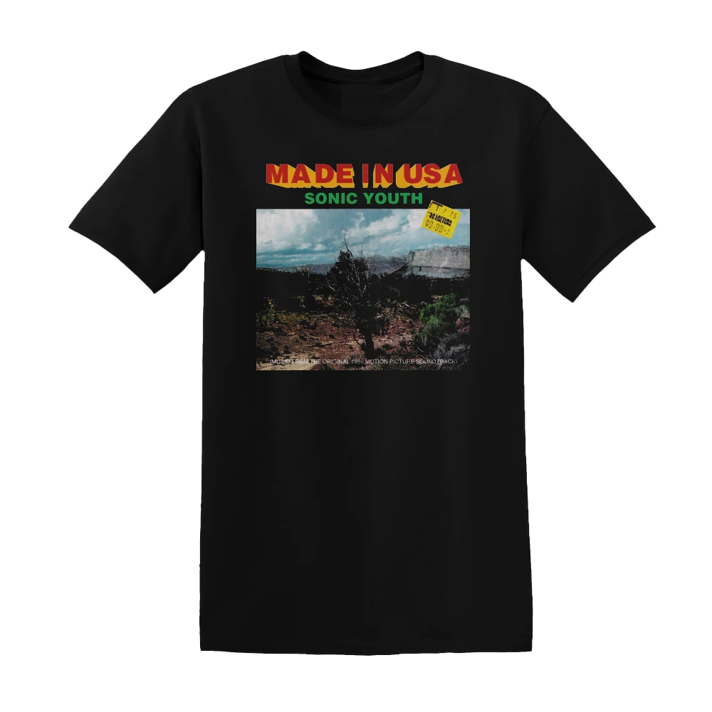 Sonic Youth - Made In Usa Album Cover T-Shirt