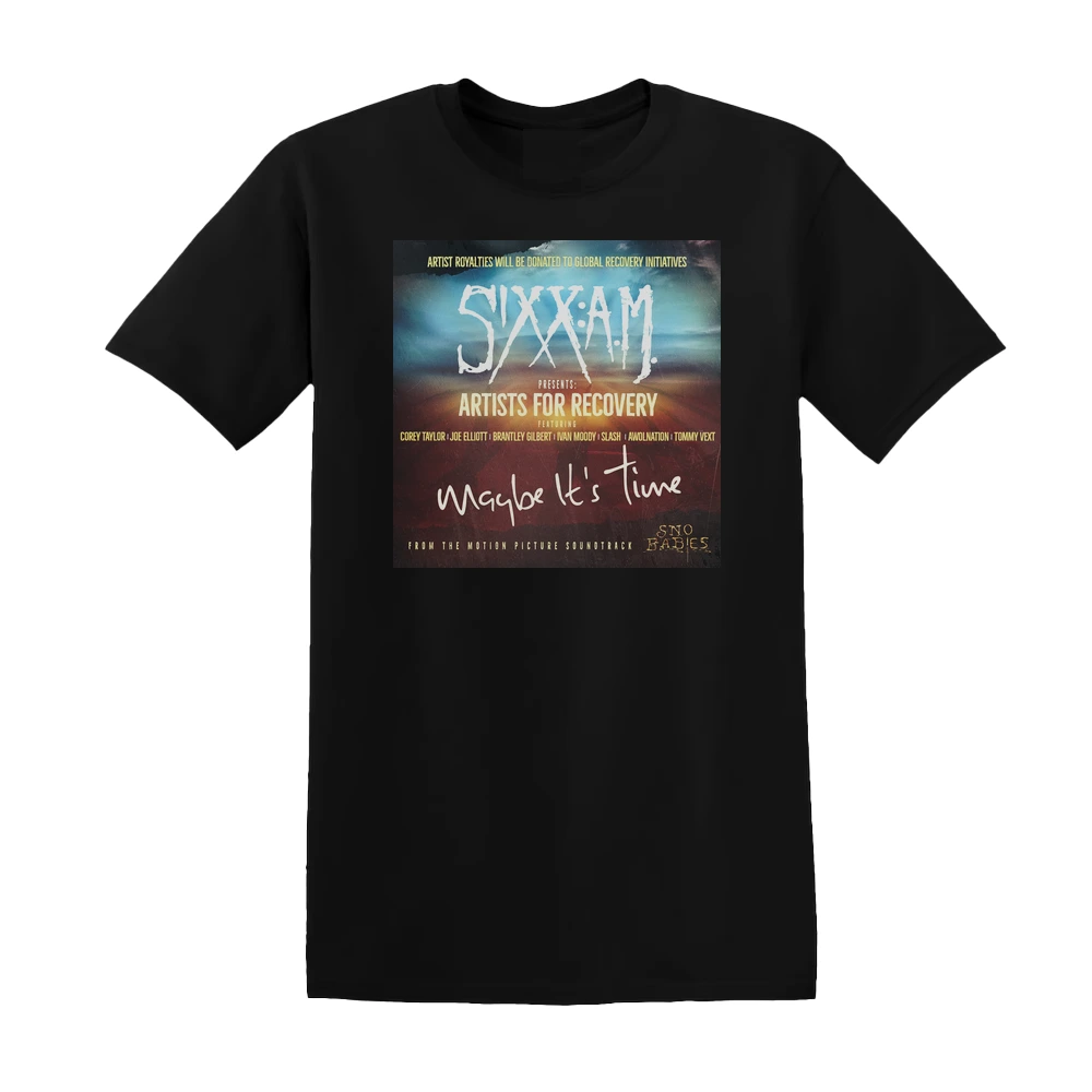 Sixx:A.M. - Maybe Its Time Album Cover T-Shirt