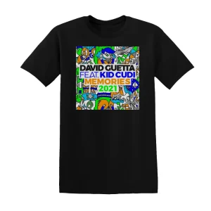David Guetta - Memories 2021 Remix Album Cover T-Shirt