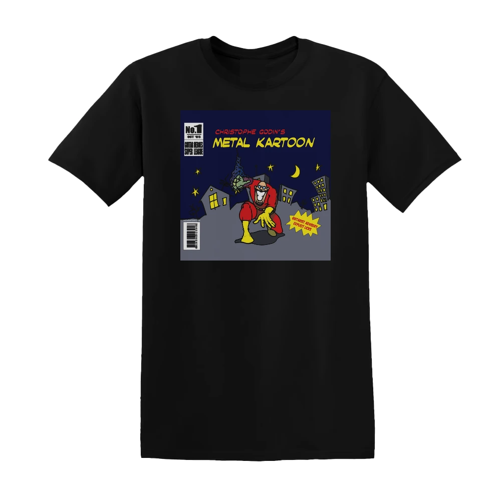 Christophe Godin - Metal Kartoon Album Cover T-Shirt