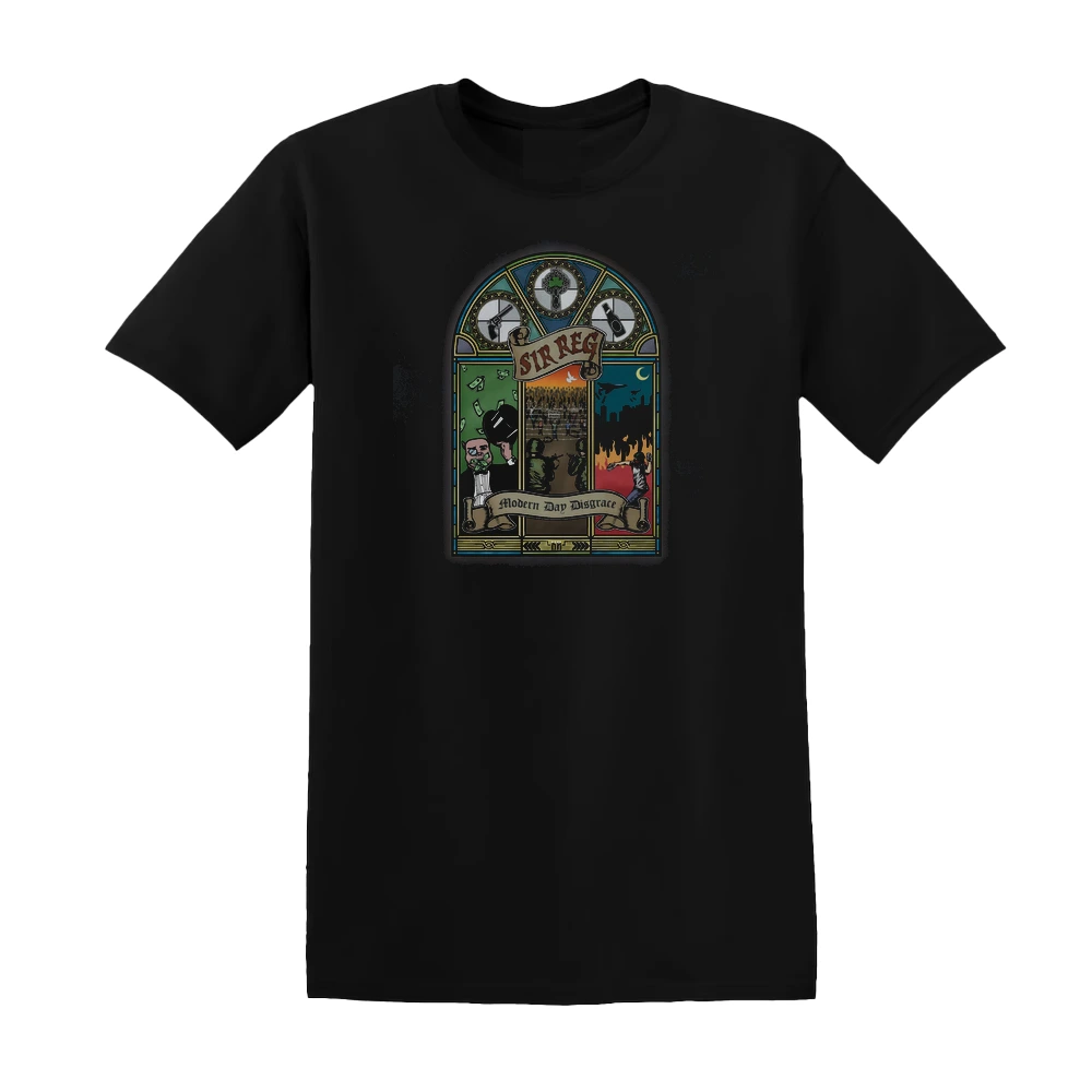 Sir Reg - Modern Day Disgrace Album Cover T-Shirt
