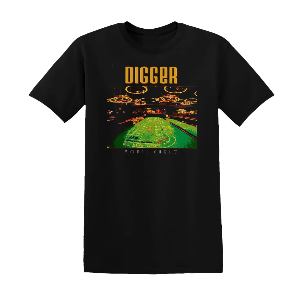 Digger - Monte Carlo Album Cover T-Shirt