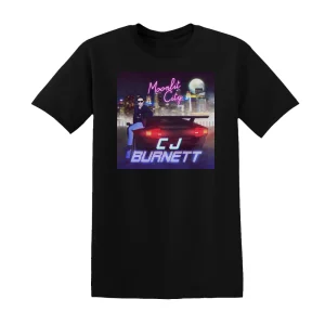 CJ Burnett - Moonlit City Album Cover T-Shirt