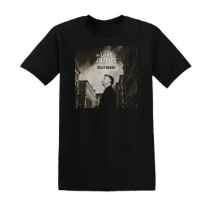Billy Bragg - Mr Love  Justice Album Cover T-Shirt
