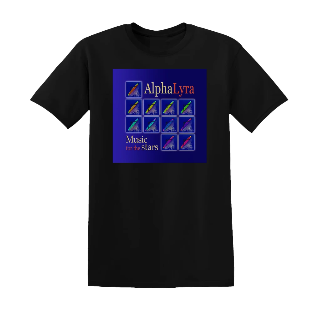 Alpha Lyra - Music For The Stars Album Cover T-Shirt