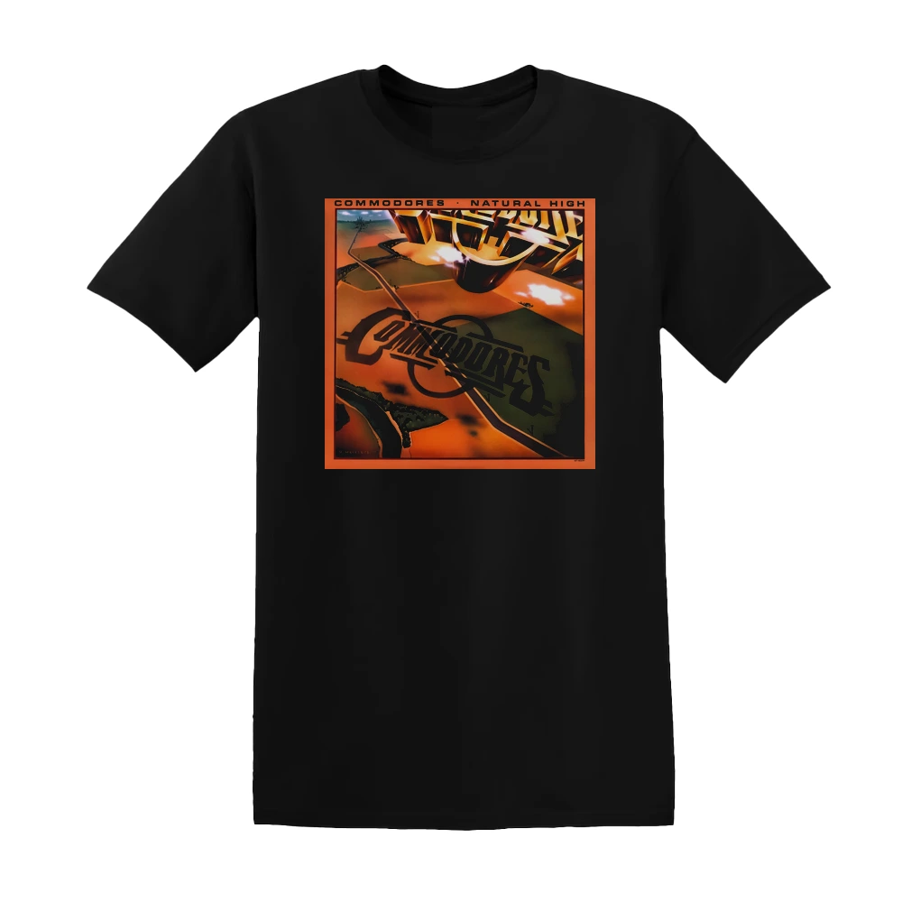 Commodores - Natural High Album Cover T-Shirt