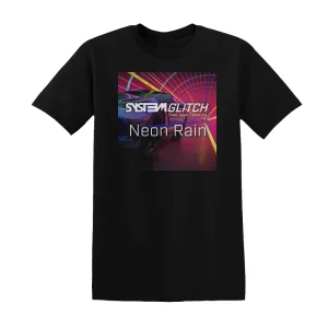 Syst3m Glitch - Neon Rain Album Cover T-Shirt