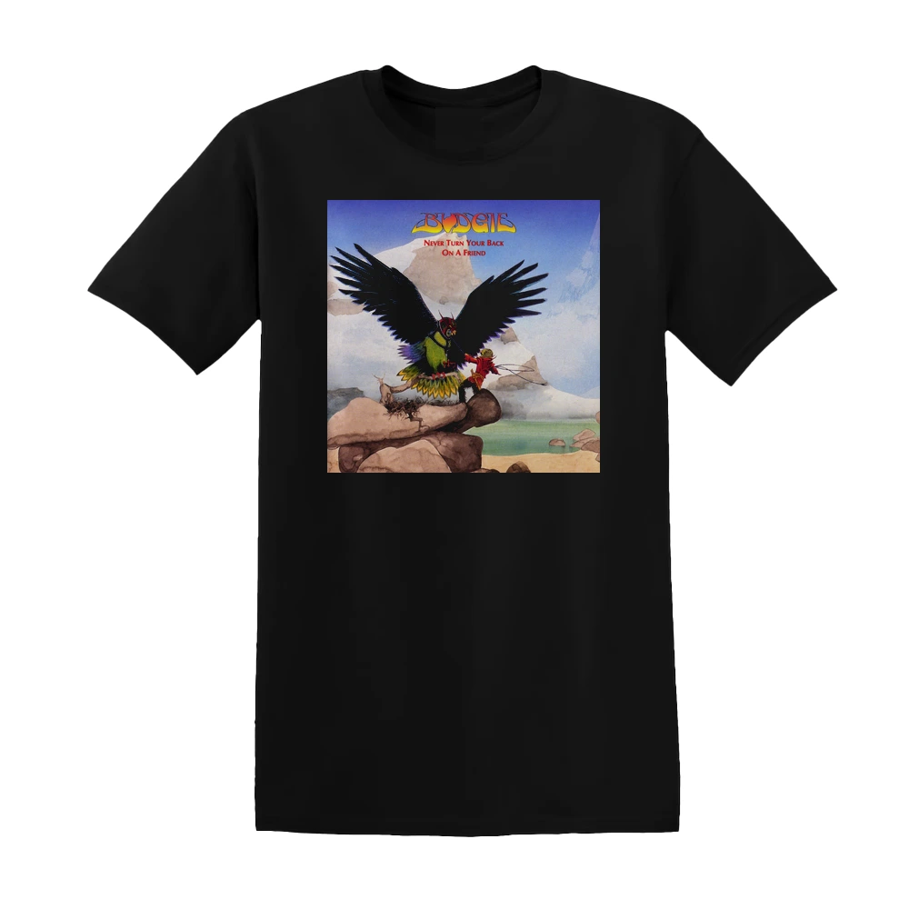 Budgie - Never Turn Your Back On A Friend 2 Album Cover T-Shirt