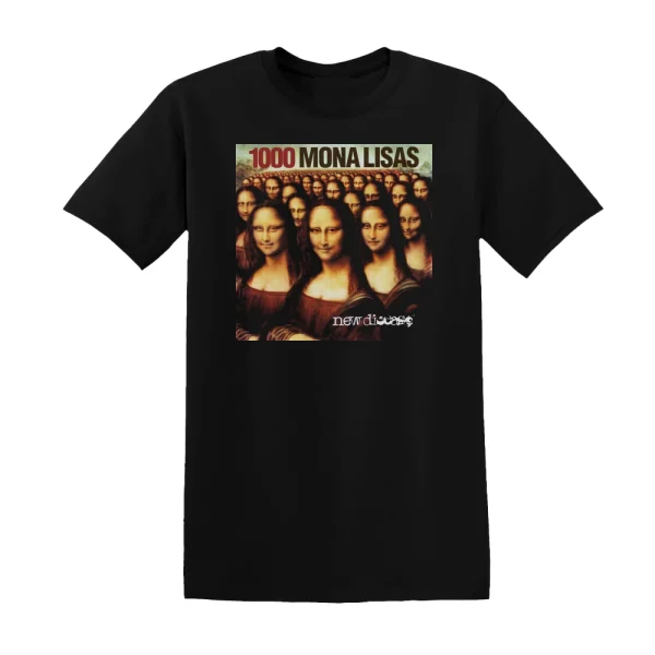 1000 Mona Lisas - New Disease Album Cover T-Shirt