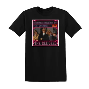 Bee Gees - New York Mining Disaster 1941  I Cant See Nobody Album Cover T-Shirt