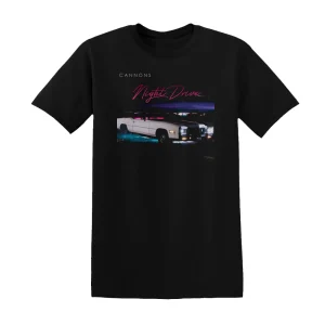 Cannons - Night Drive Album Cover T-Shirt
