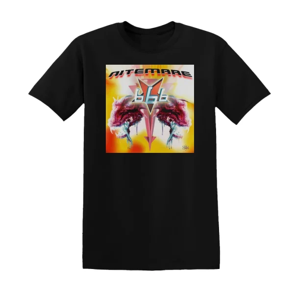 666 - Nitemare Album Cover T-Shirt