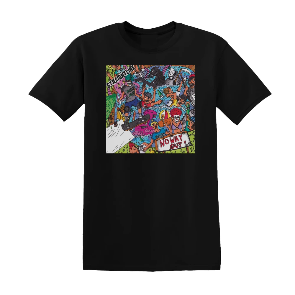 Straightline - No Way Out Album Cover T-Shirt