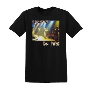 Black 47 - On Fire Album Cover T-Shirt