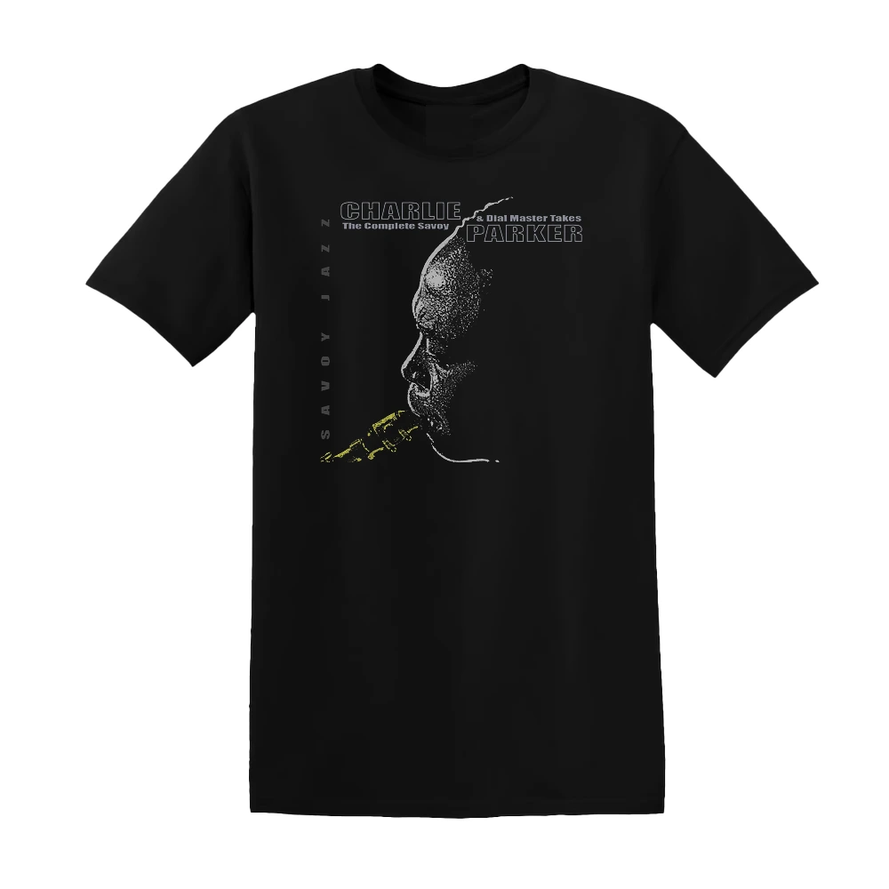 Charlie Parker - Original Bird The Best Of Bird On Savoy Album Cover T-Shirt