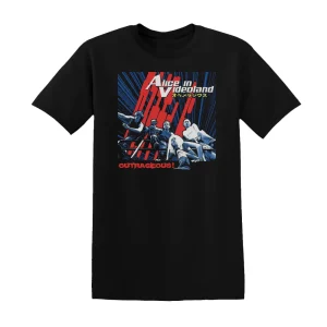 Alice in Videoland - Outrageous Album Cover T-Shirt