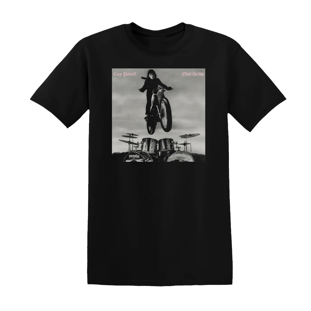 Cozy Powell - Over The Top Album Cover T-Shirt