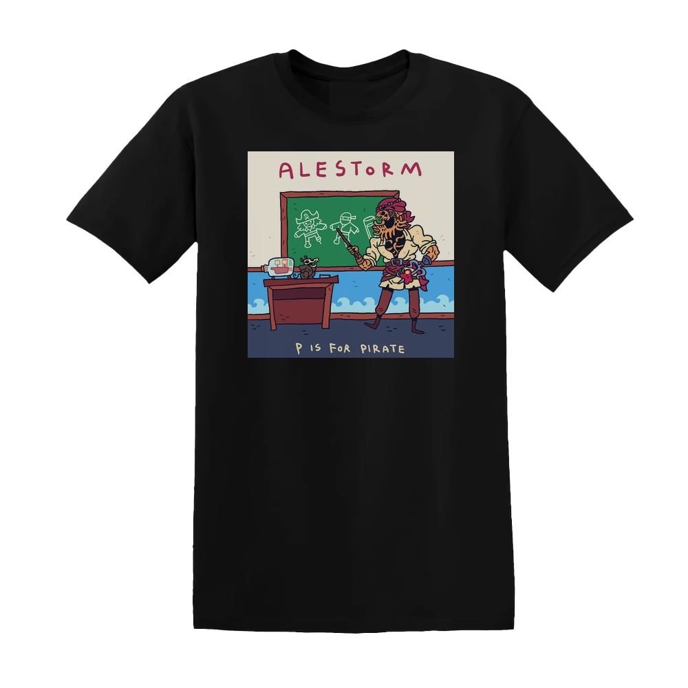 Alestorm - P Is For Pirate Album Cover T-Shirt