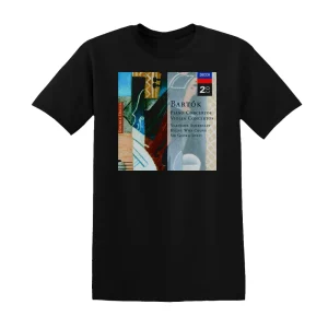 Béla Bartók - Piano Concertos  Violin Concertos Feat Piano Vladimir Ashkenazy Violin Kyung Wha Chung Conductor Sir Georg Solti Disc 2 Album Cover T-Shirt