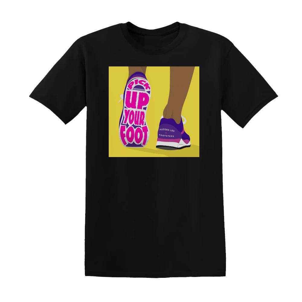 Aleisha Lee - Pick Up Your Foot Album Cover T-Shirt