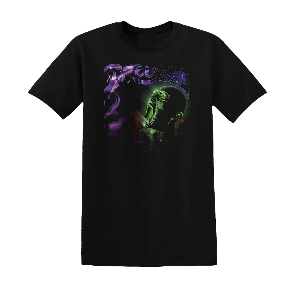 Trouble - Plastic Green Head 1 Album Cover T-Shirt