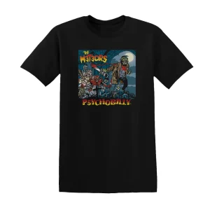 The Meteors - Psychobilly Album Cover T-Shirt