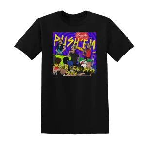 Travis Barker - Push Em Steve Aoki  Travis Barker Remix Album Cover T-Shirt