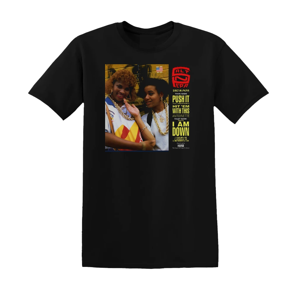 Salt-N-Pepa - Push It Album Cover T-Shirt